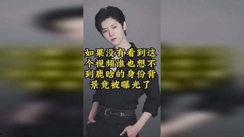 直播爆料鹿晗是谁啊视频,鹿晗身份曝光，直播爆料视频引发热议